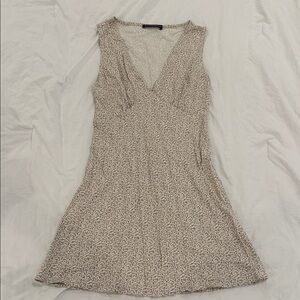 Brandy Melville Autumn Floral Mini Dress